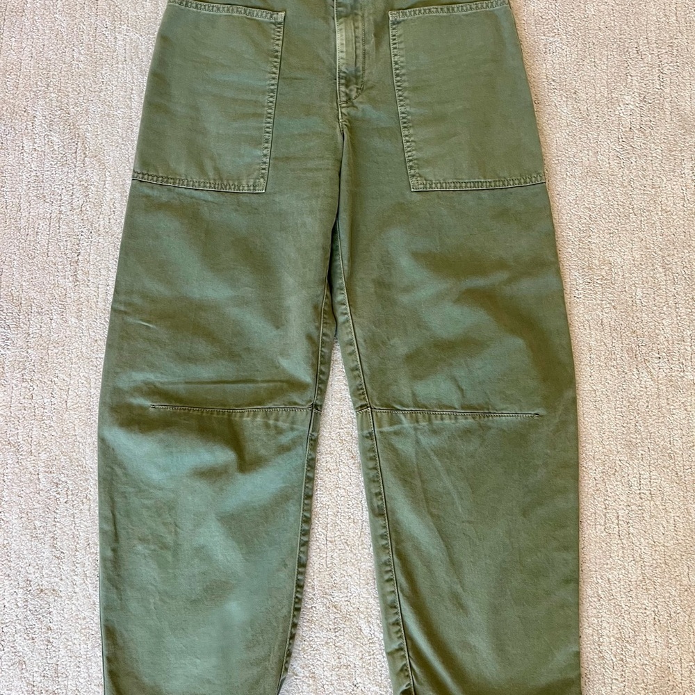 Velvet Women’s Brylie Sanded Twill Olive Green Pants